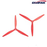 Gemfan 1310-3 pales (2CW + 2CCW) Hélice en fibre de verre et nylon pour drone RC 13 pouces à longue portée DIY